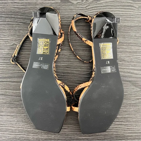 Senso Strappy Kitten Heels - Picture 9 of 9